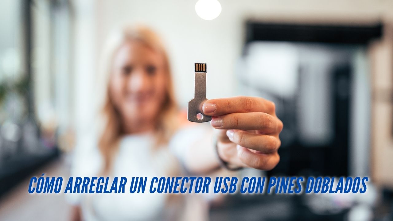 Cómo arreglar un conector USB con pines doblados