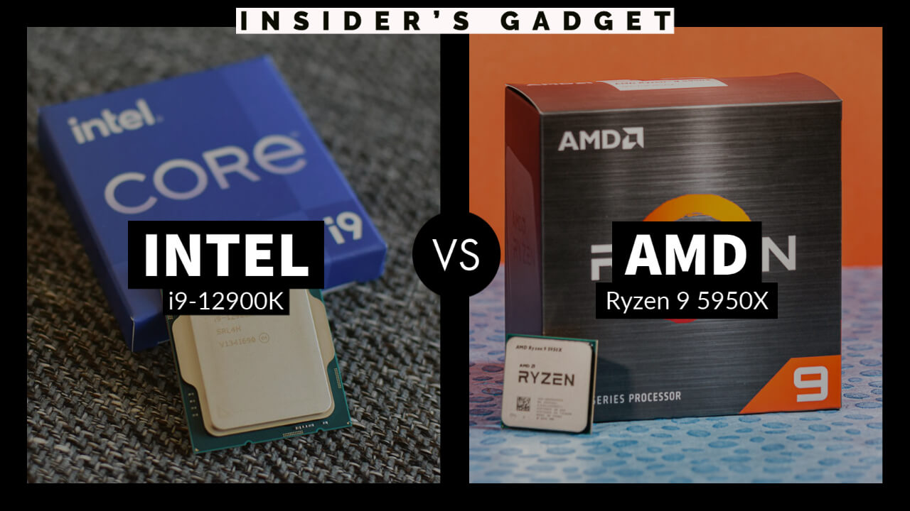 Intel i9-12900K vs AMD Ryzen 9 5950X