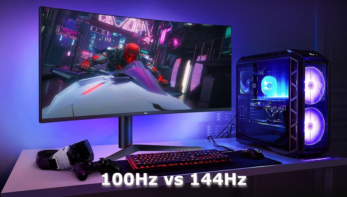 100Hz vs 144Hz