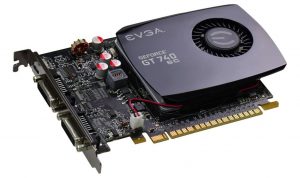 EVGA GeForce Superclocked Single Slot GT 740 4GB DDR