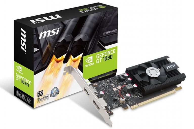 MSI Graphic Cards GT 1030 2G LP OC