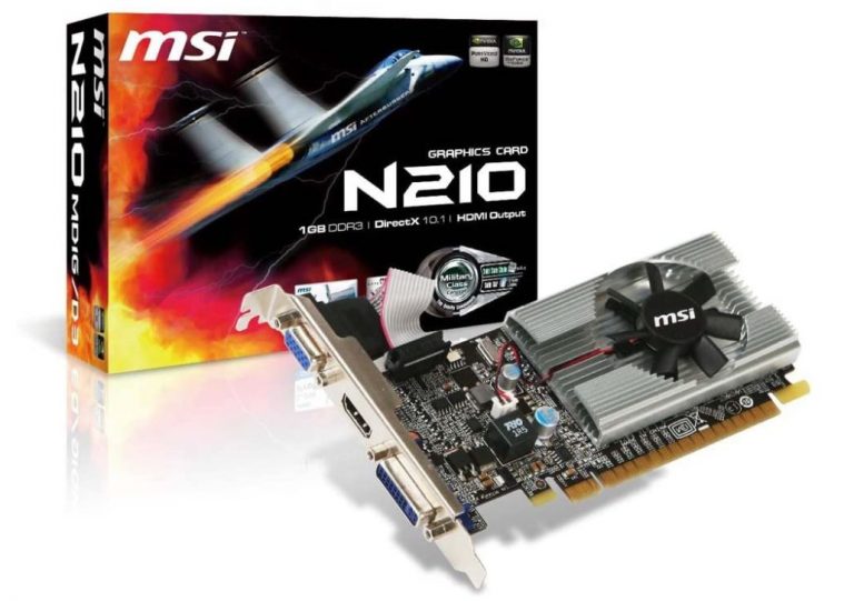 MSI N210-MD1GD3 GeForce 210