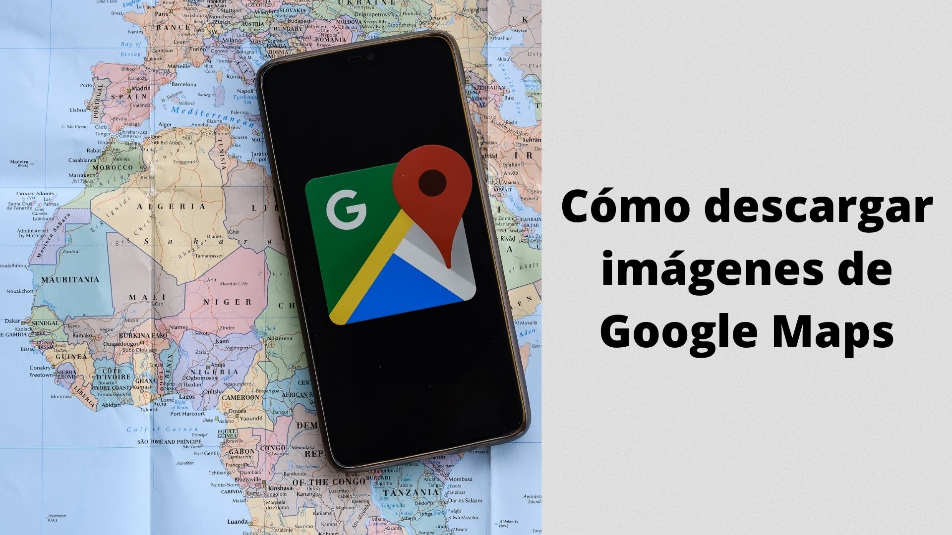 Cómo descargar imágenes de Google Maps