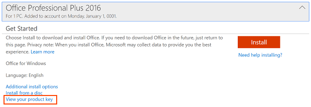 2 métodos de encontrar clave de producto de Microsoft Office - Insider's  Gadget